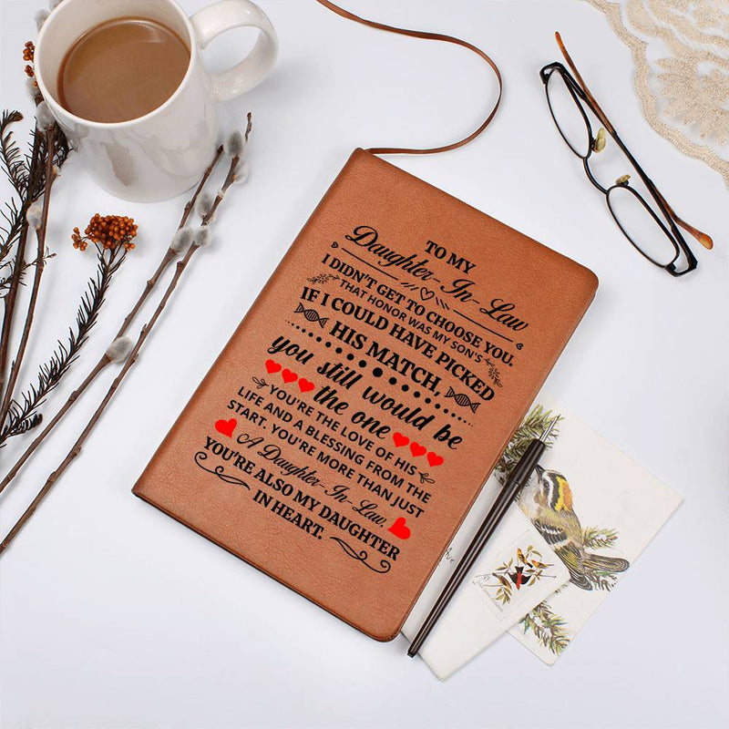 Daughter-in-Law Leather Journal – A Meaningful Gift of Love